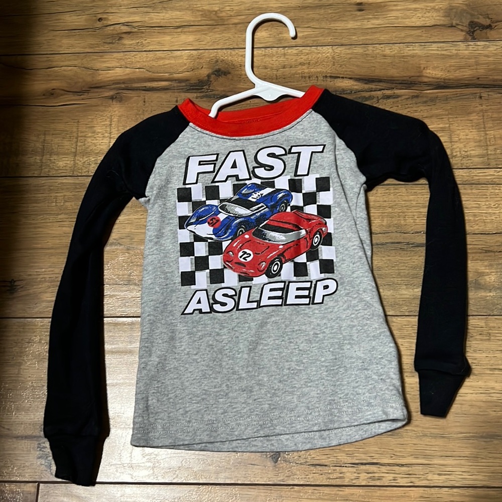 The Childress place 18-24M PJ shirt, long sleeve but thin